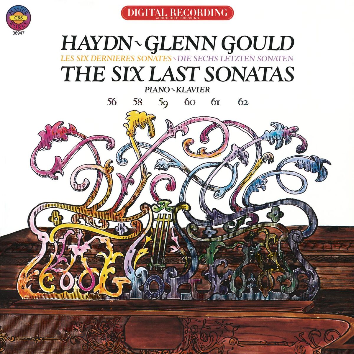 Album cover of Haydn: The Six Last Piano Sonatas (Gould Remastered)