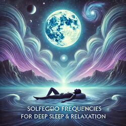 Cover of Solfeggio Frequencies for Deep Sleep & Relaxation