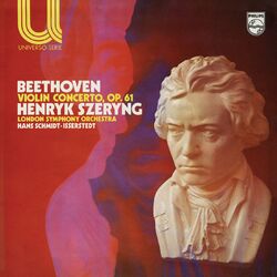 Cover of Beethoven: Violin Concerto (Hans Schmidt-Isserstedt Edition 2, Vol. 1)
