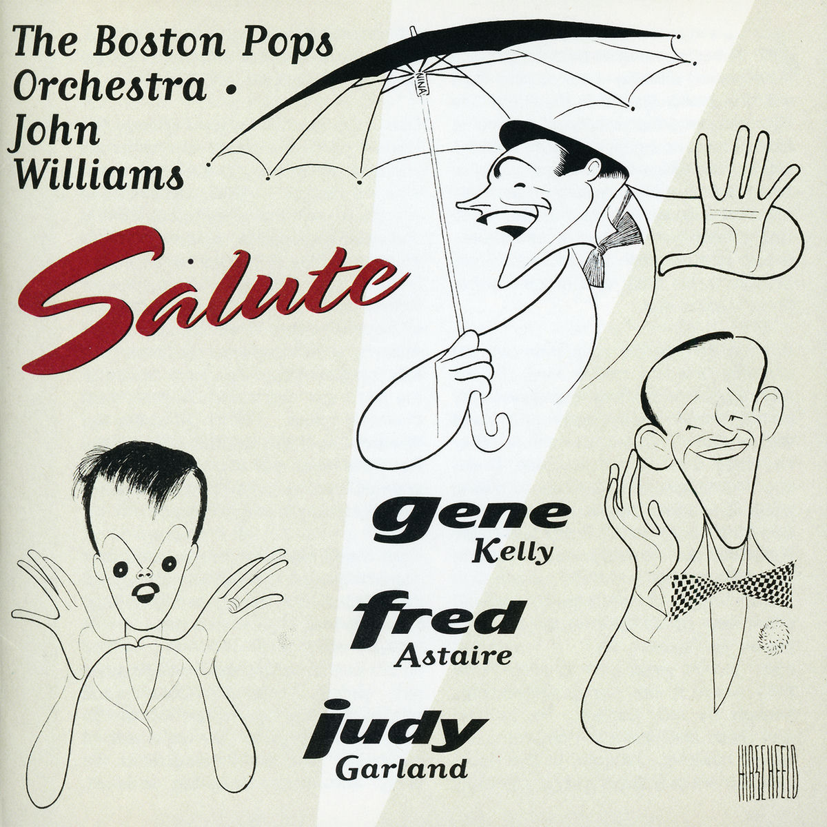 Album cover of Boston Pops Salutes Astaire, Kelly, Garland