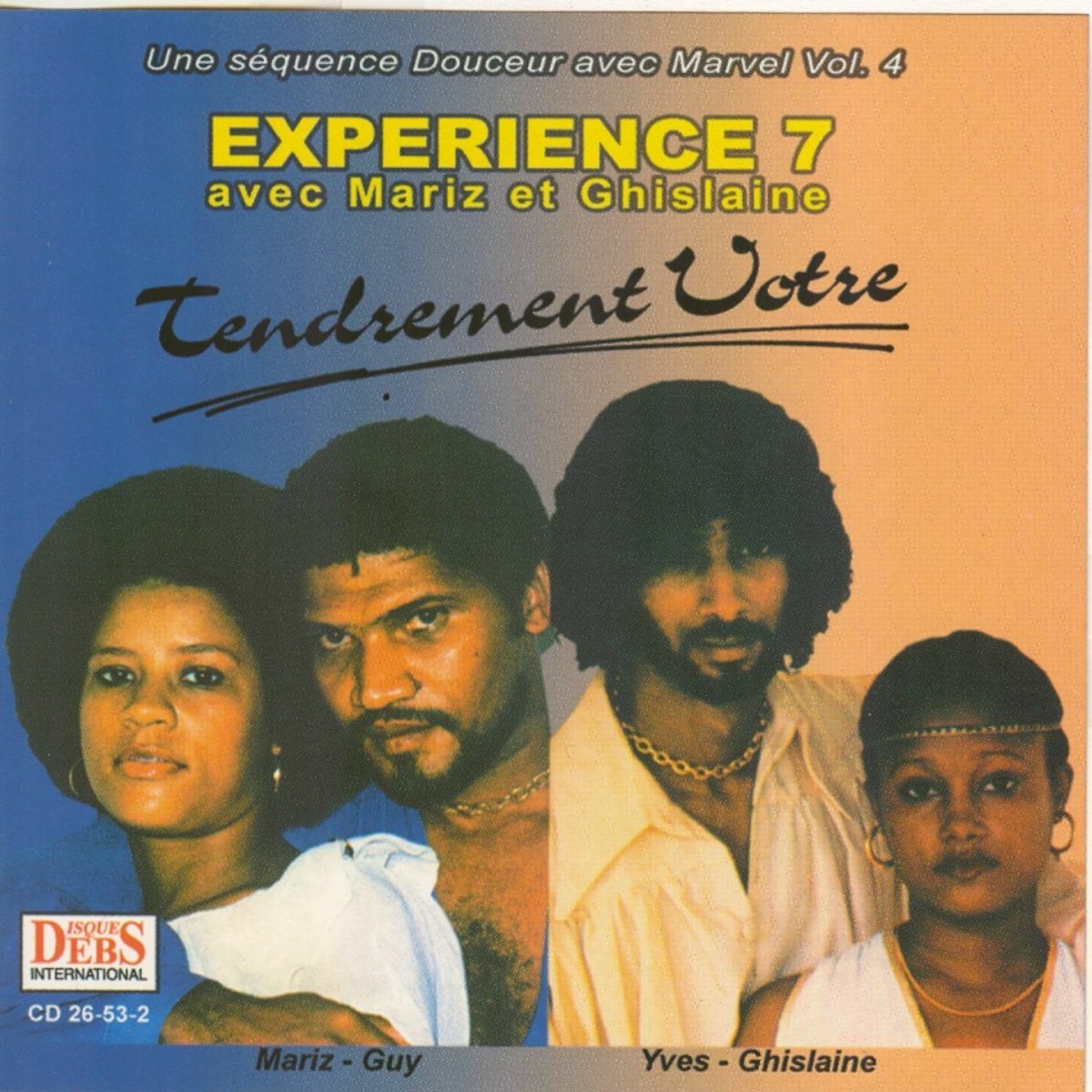 Album cover of Whilfield / Vivre pour toi / Isabelle / Au pays de la liberté / Je reviendrais
