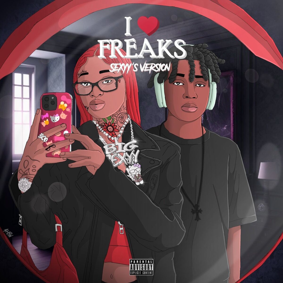 Album cover of I love freaks (Sexyy’s Version) - Slowed