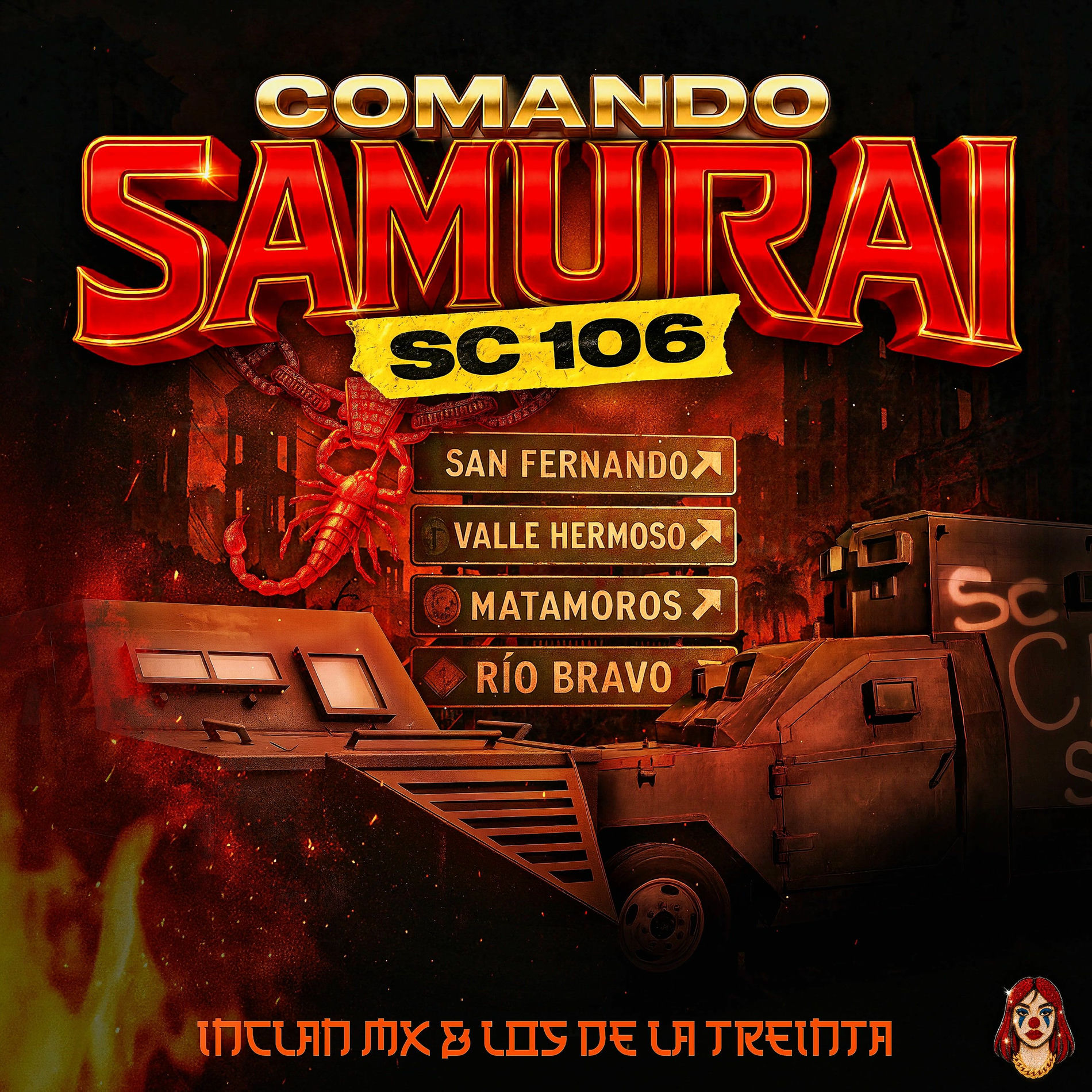 Album cover of Comando Samurai