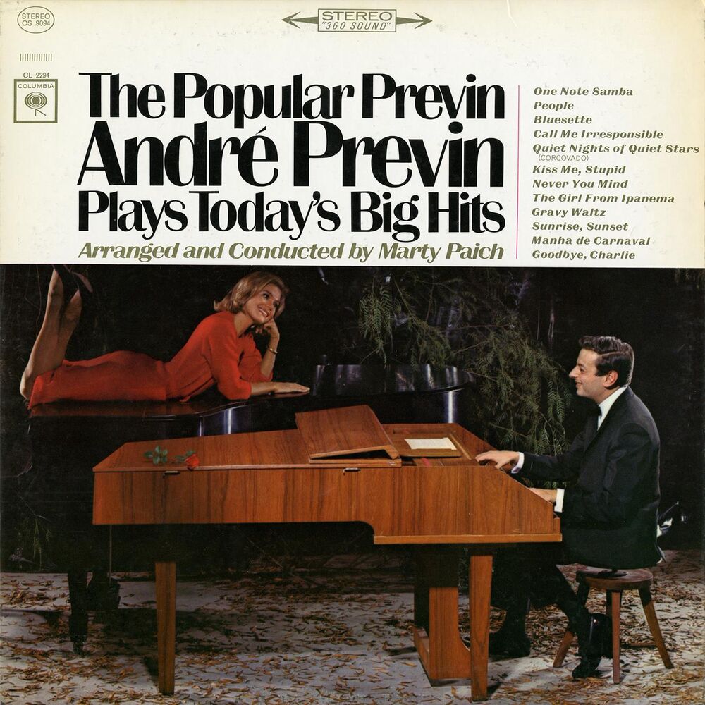 Picture of Popular Previn: Andre Previn Play's Today's Big Hits