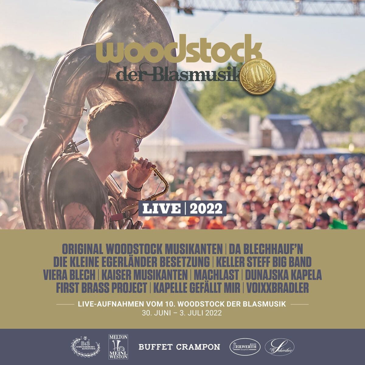 Album cover of Woodstock der Blasmusik LIVE 2022