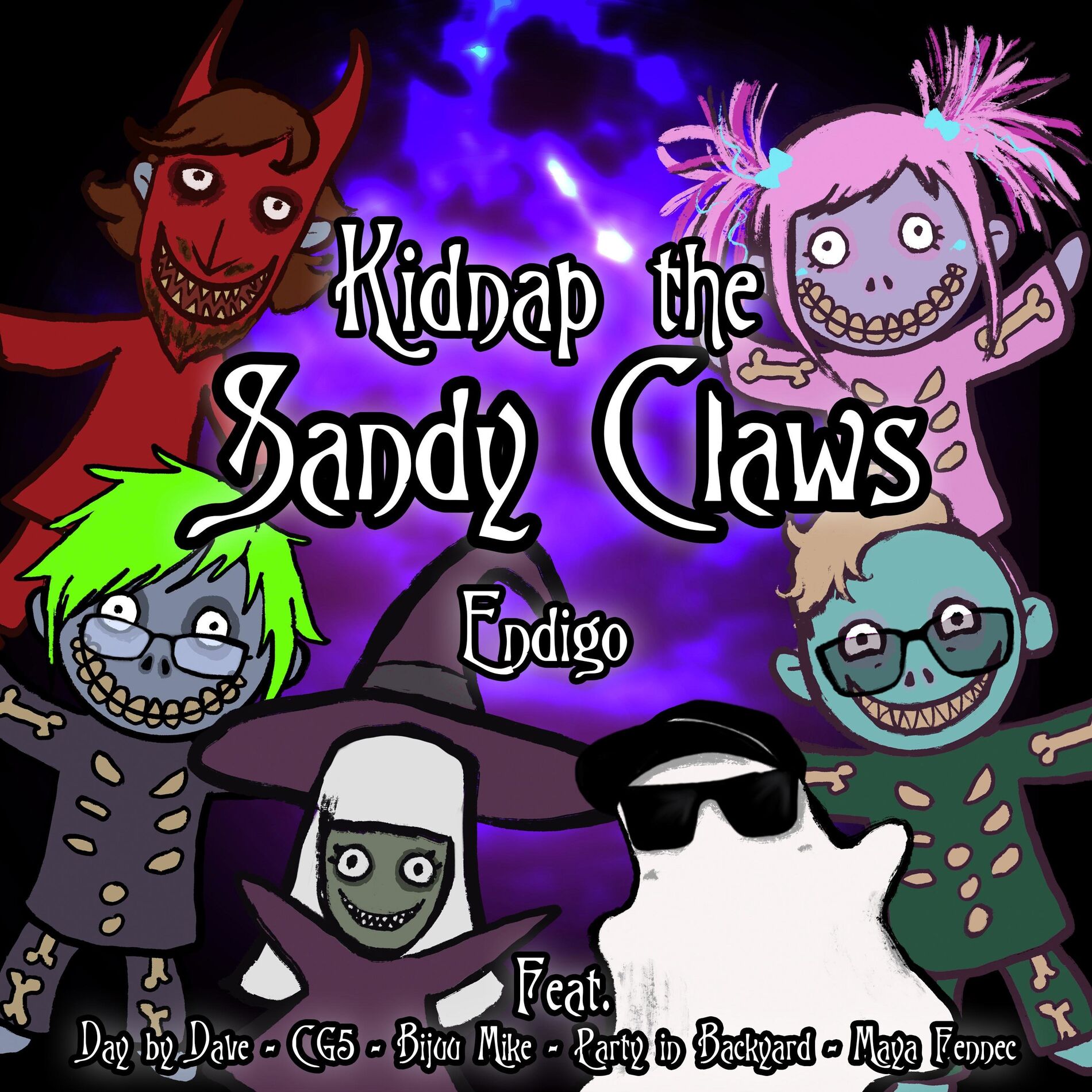 Album cover of Kidnap the Sandy Claws (feat. Day by Dave, Cg5, Bijuu Mike, Party in Backyard & Maya Fennec)