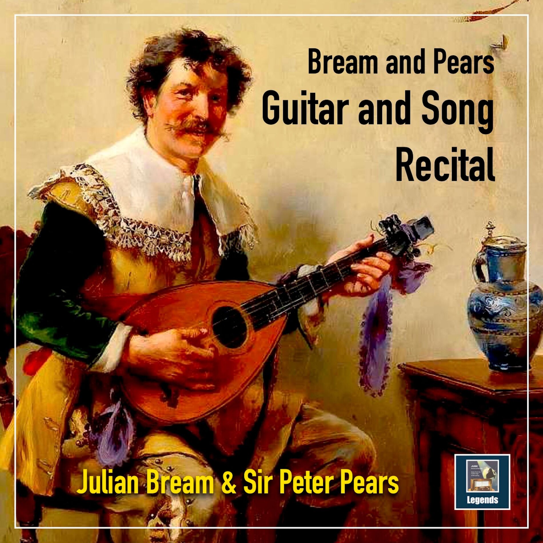 Album cover of Bream & Pears: Guitar & Song Recital