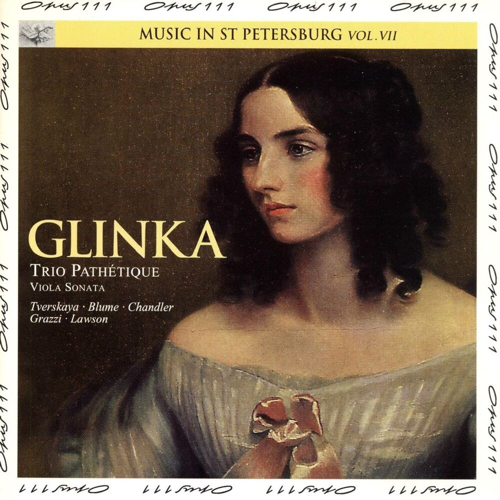 Picture of Glinka: Trio pathétique, Viola Sonata (Music in Saint Petersburg, Vol. 7)