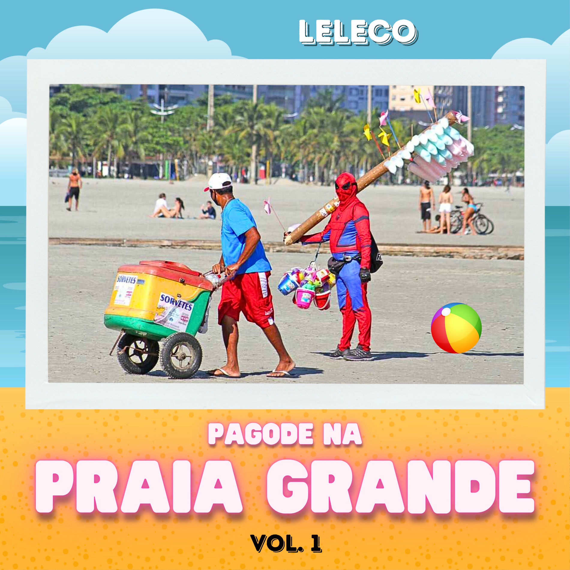 Album cover of Pagode na Praia Grande, Vol. 1 (Ao Vivo)