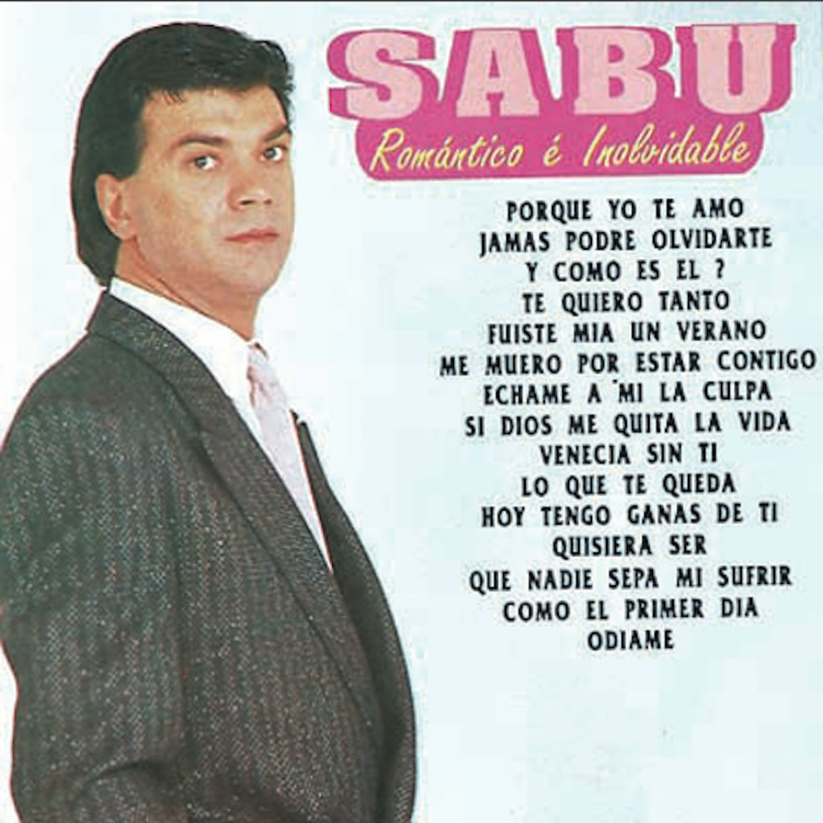 Album cover of Sabu … Romantico e Inolvidable