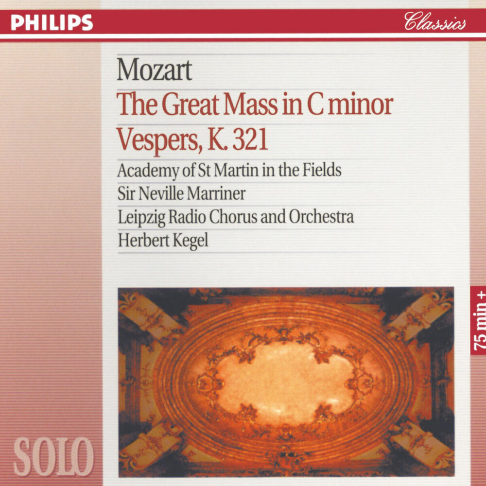 Picture of Mozart: The Great Mass in C Minor; Vesper K.321
