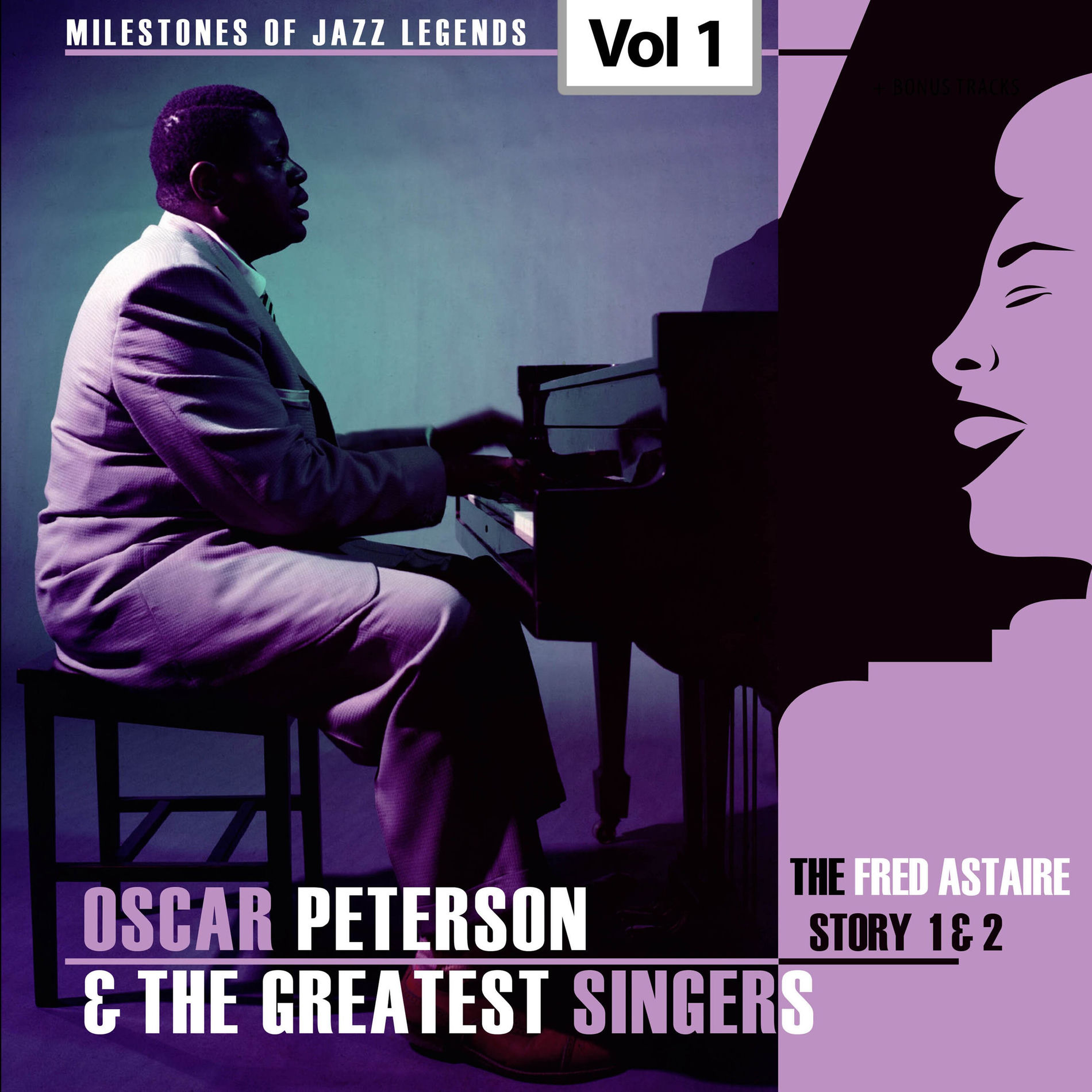 Album cover of Milestones of Jazz Legends - Oscar Peterson & The Greatest Singers, Vol. 1