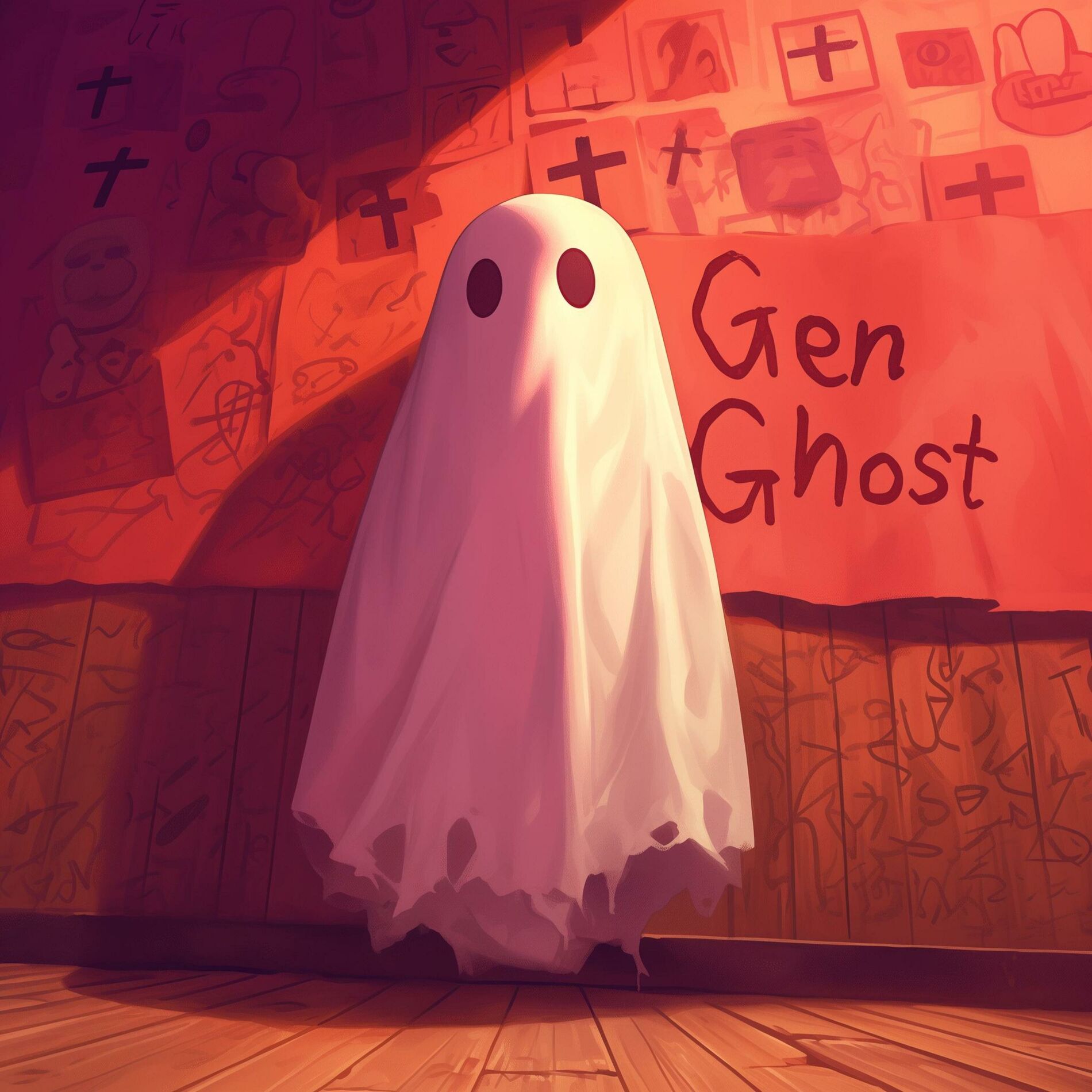 Album cover of Gen Ghost (Lofi Horror)