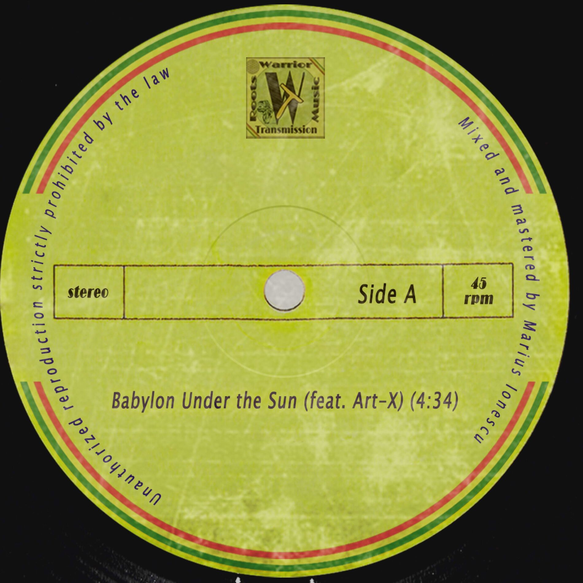 Album cover of Babylon Under the Sun (feat. Art-X)
