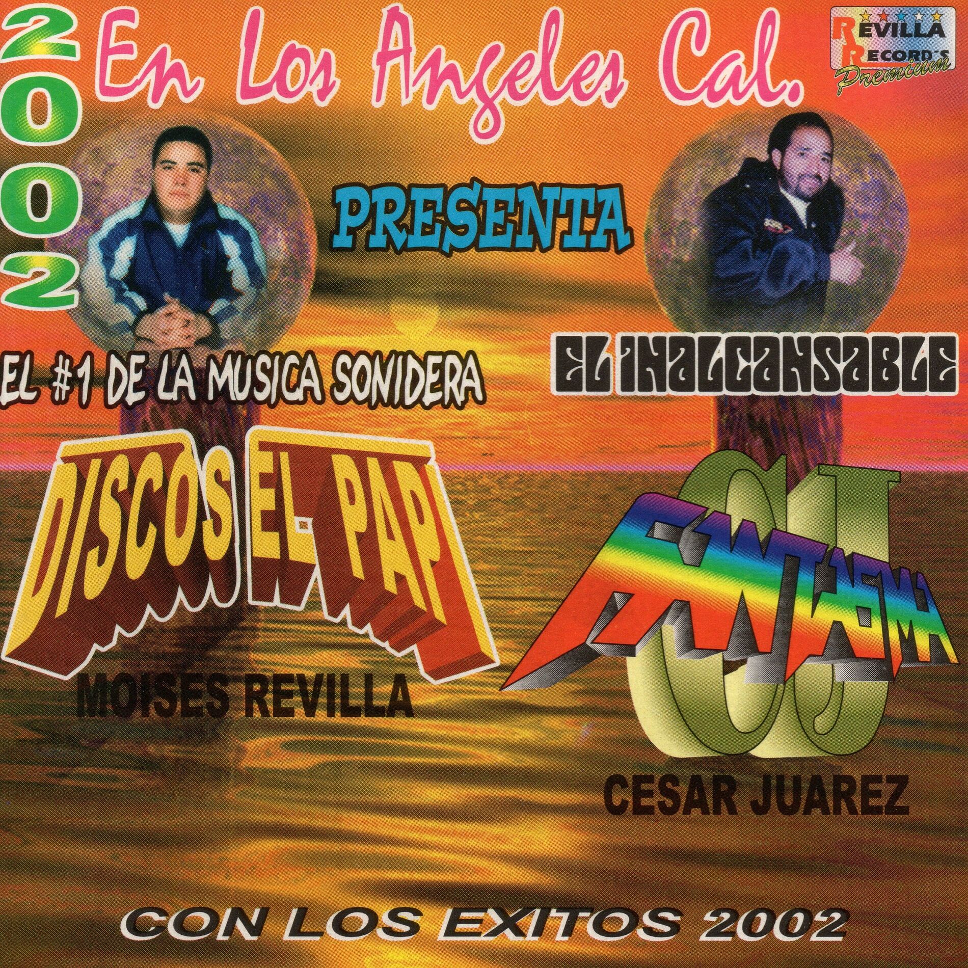Album cover of Sonido Fantasma Con Los Exitos 2002