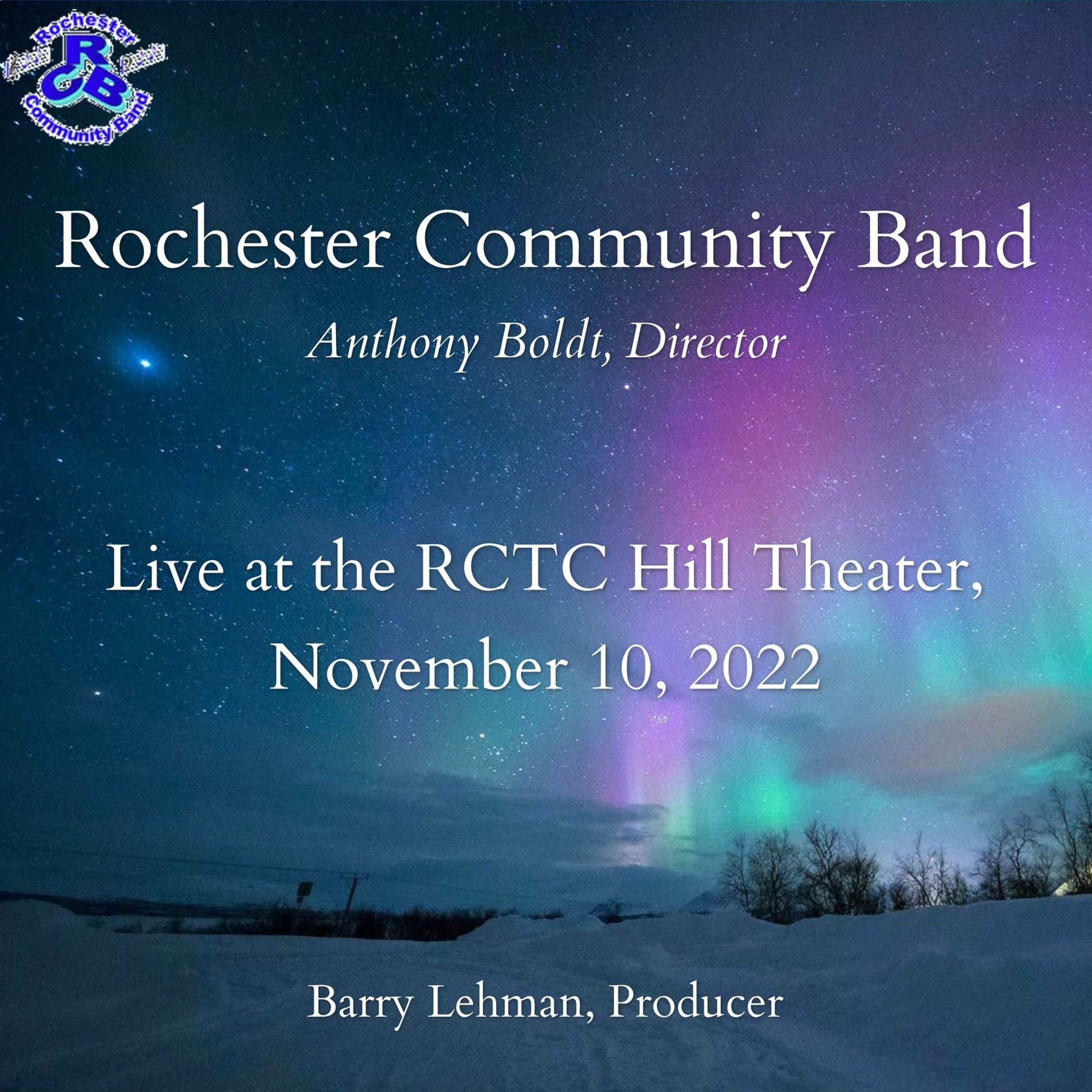 Album cover of Live at the RCTC Hill Theater, November 10, 2022 (Live)