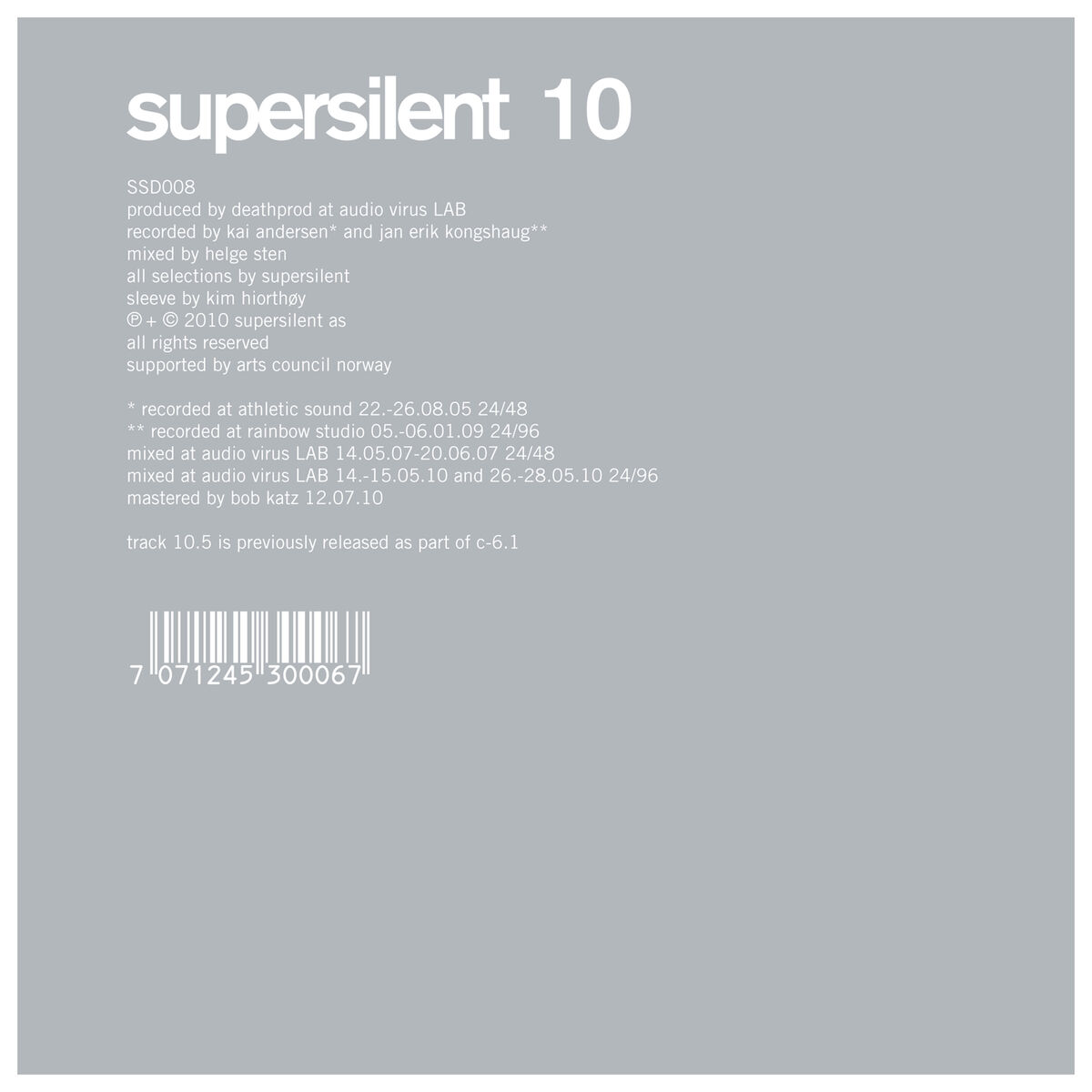 Album cover of 10