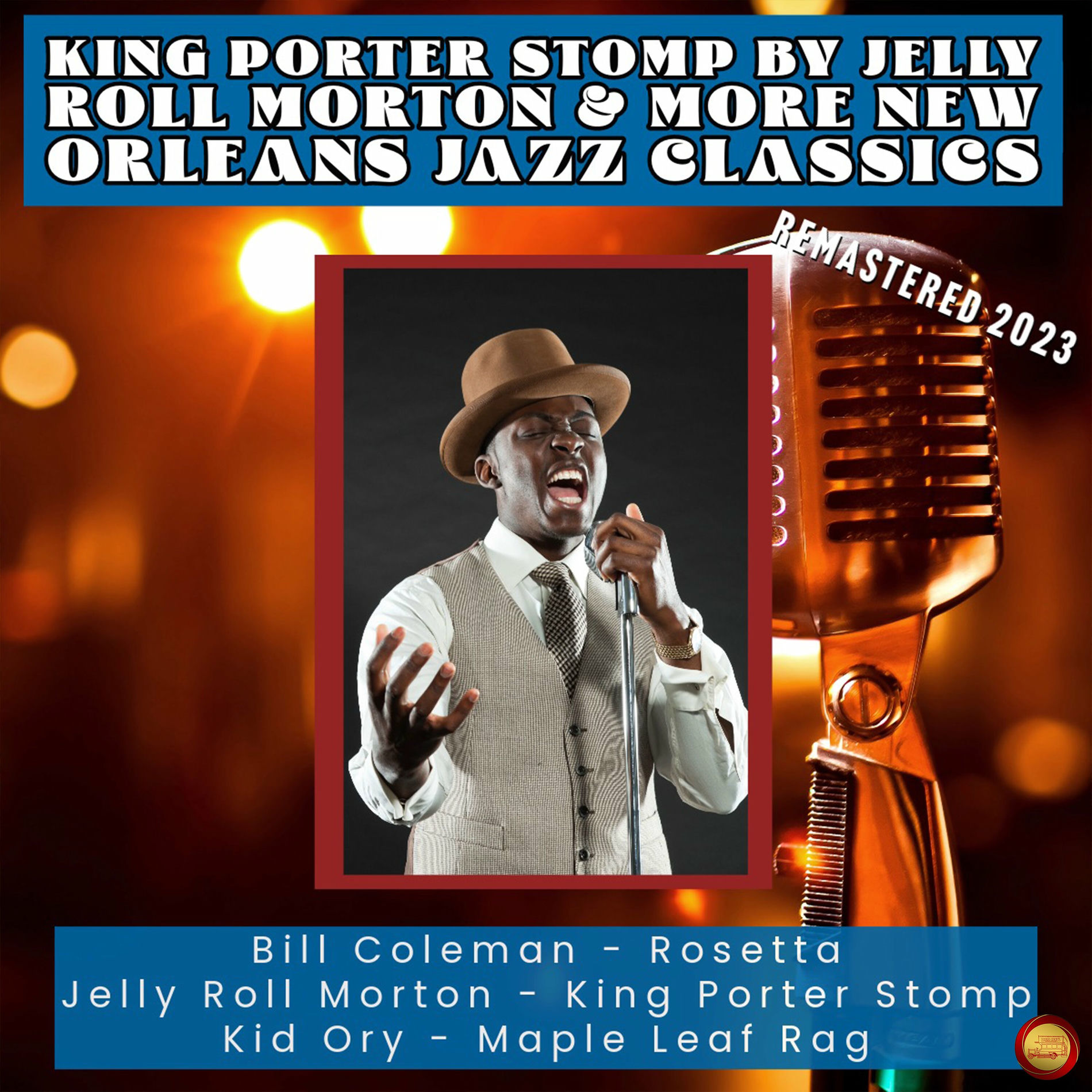 Album cover of King Porter Stomp by Jelly Roll Morton & More New Orleans Jazz (Remastered 2023)