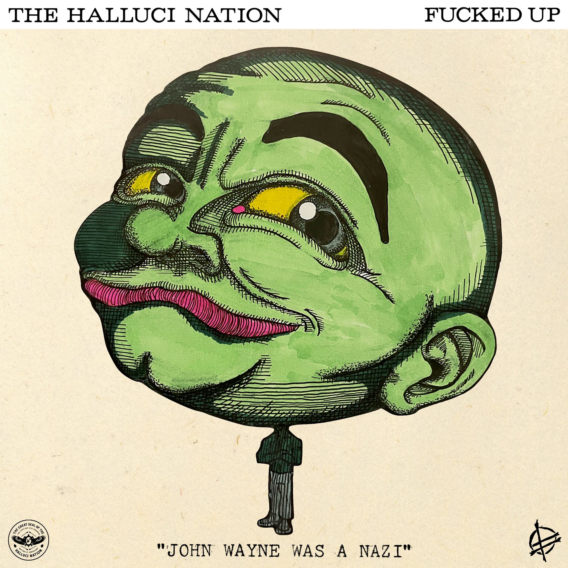 Album cover of John Wayne Was a Nazi