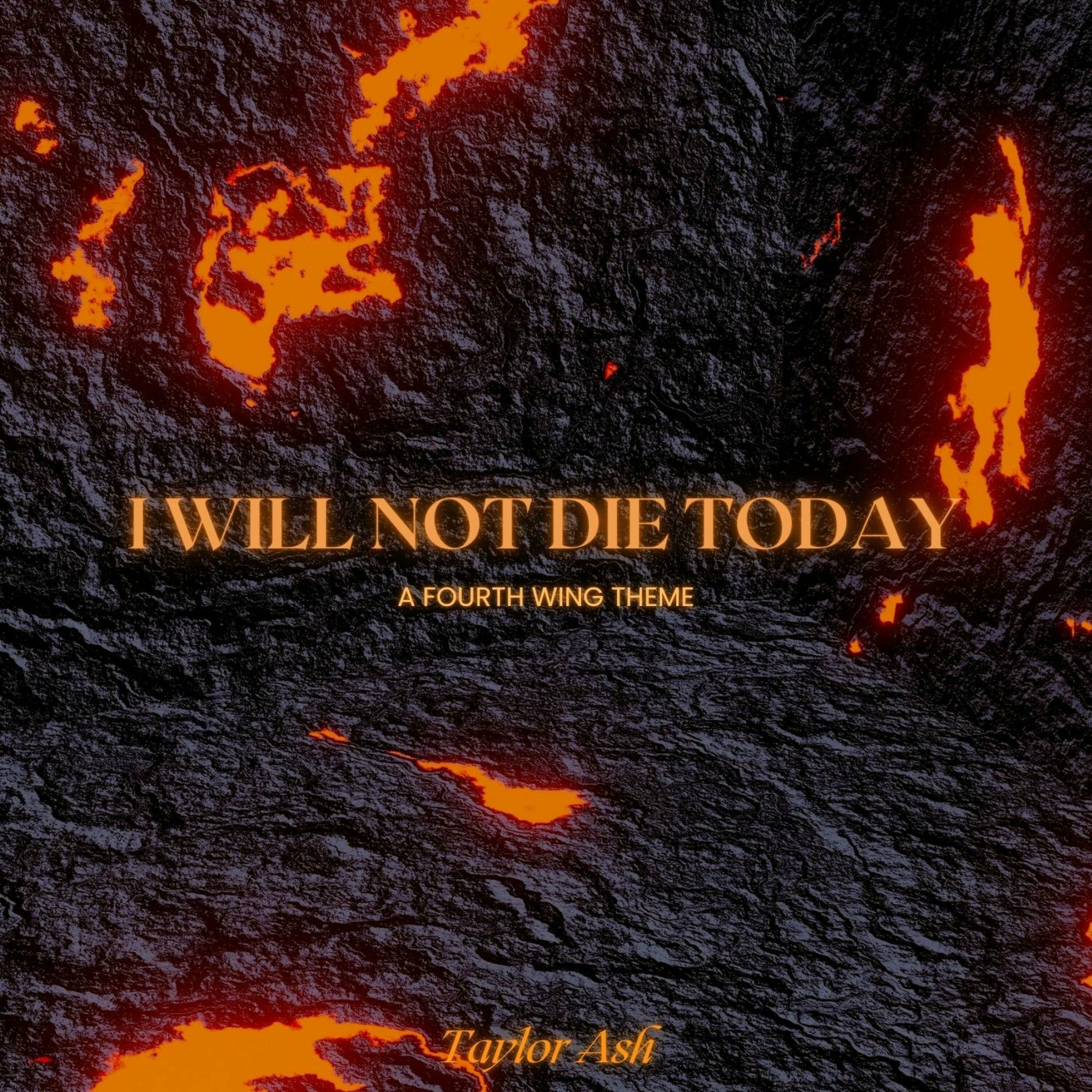 Album cover of I Will Not Die Today