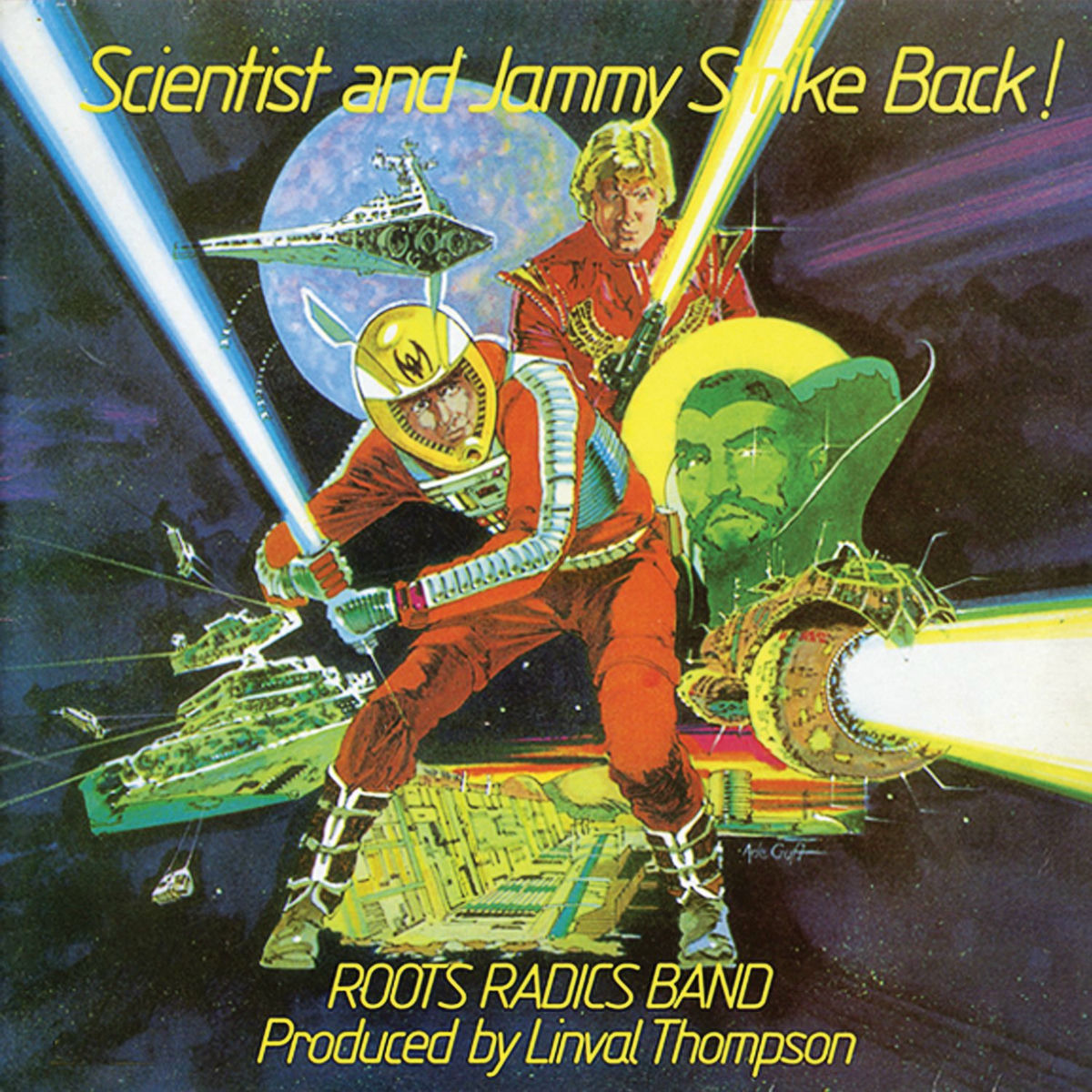 Album cover of Scientist & Prince Jammy Strike Back!