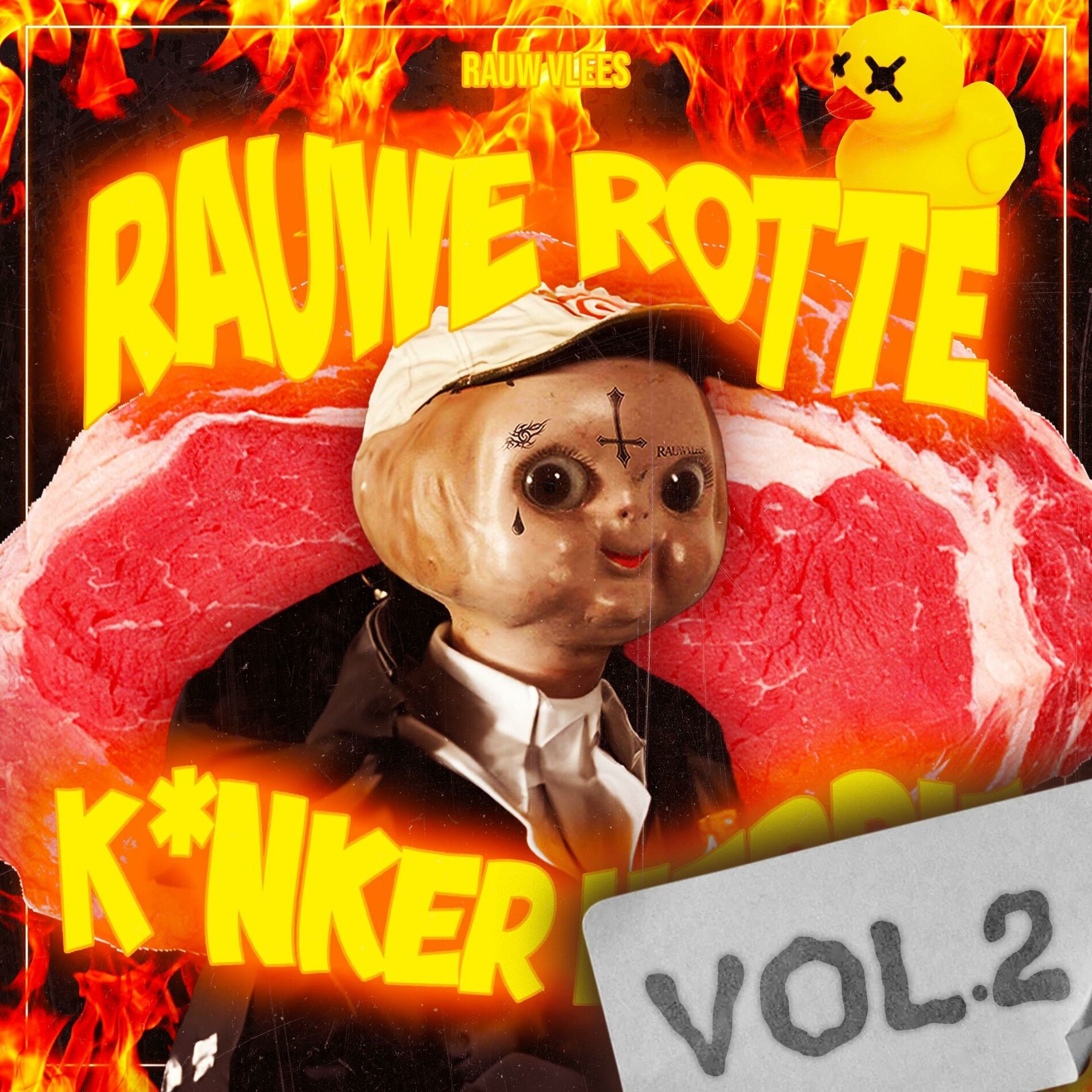 Album cover of Rauwe Rotte K*nker Herrie, Vol. 2