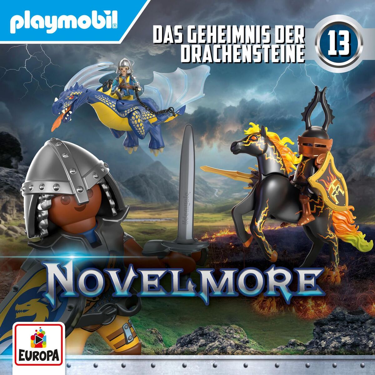 Album cover of Novelmore - Folge 13: Das Geheimnis der Drachensteine