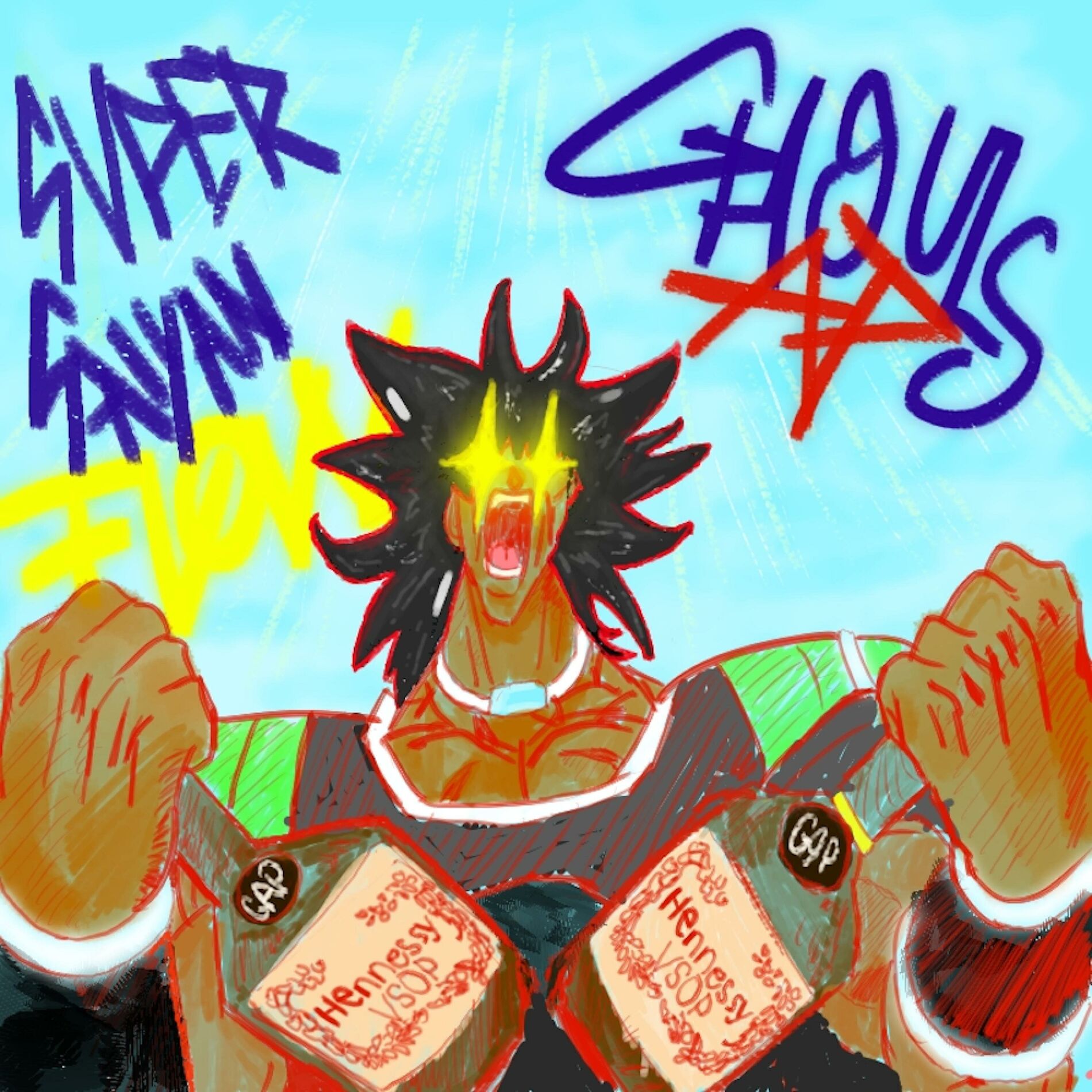 Album cover of SUPER SAIYAN FLOW (feat. Curt Thomas & Foggy)
