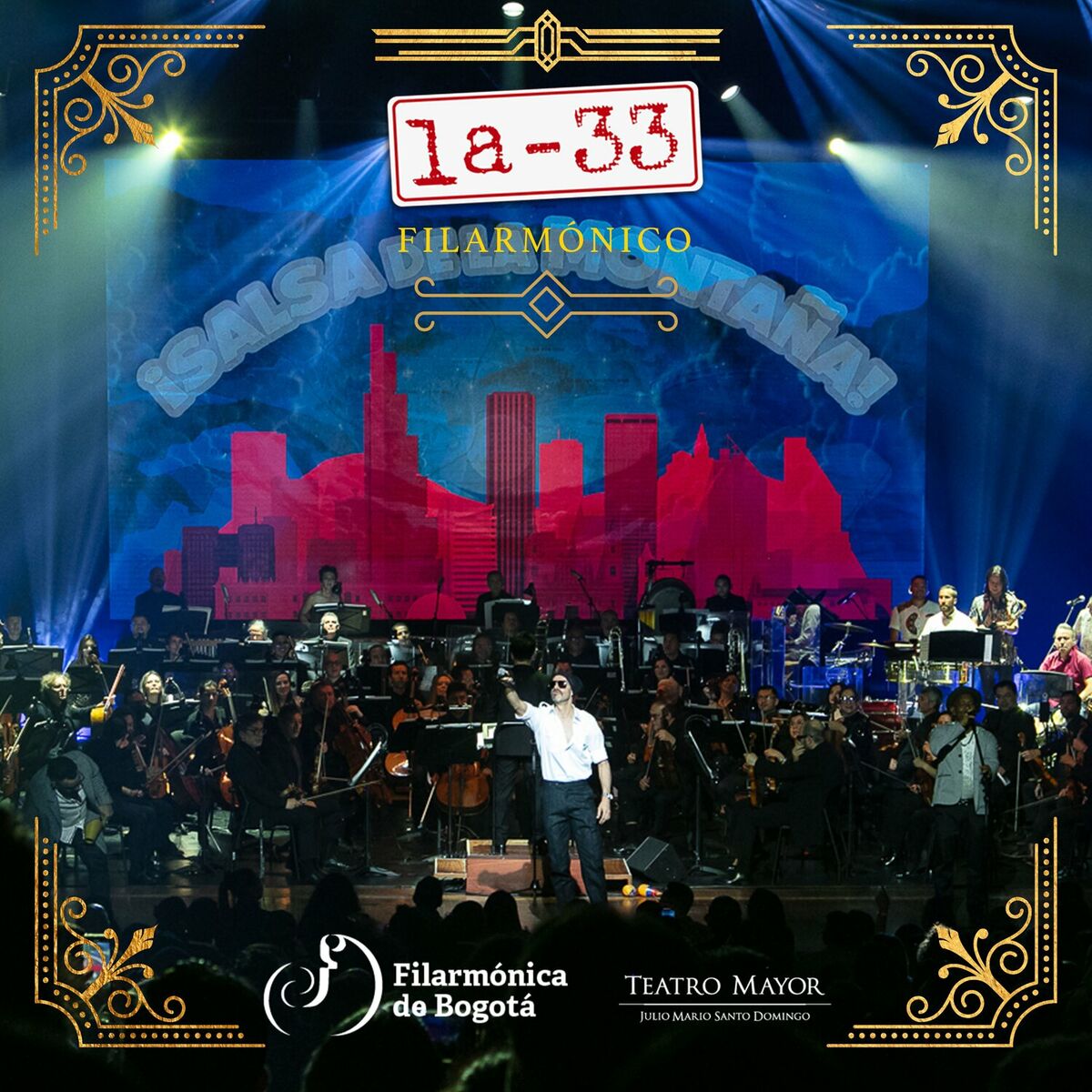 Album cover of La-33 Filarmónico (En Vivo Desde El Teatro Mayor Julio Mario Santo Domingo)