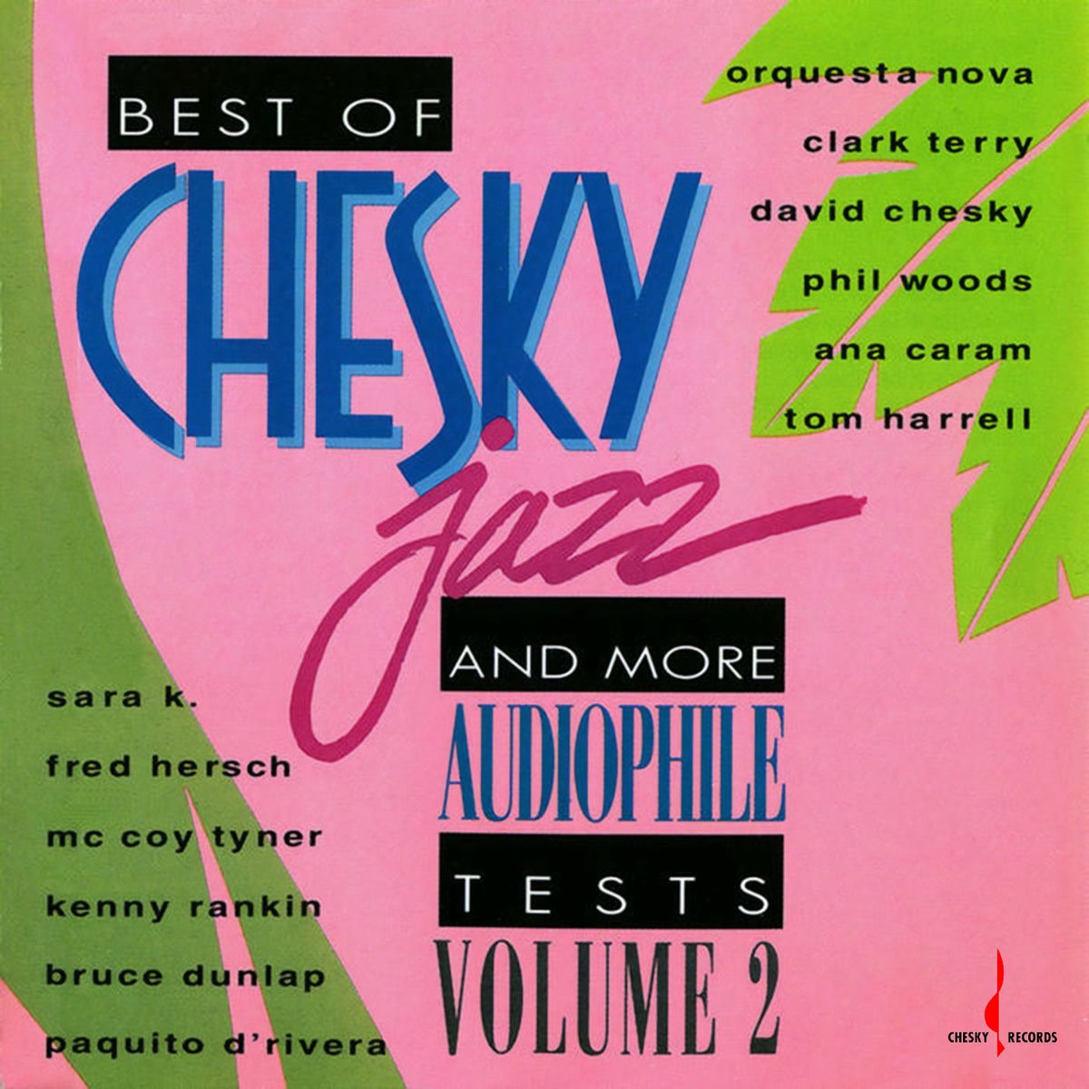 Album cover of Best of Chesky Jazz & More Audiophile Tests, Vol. 2