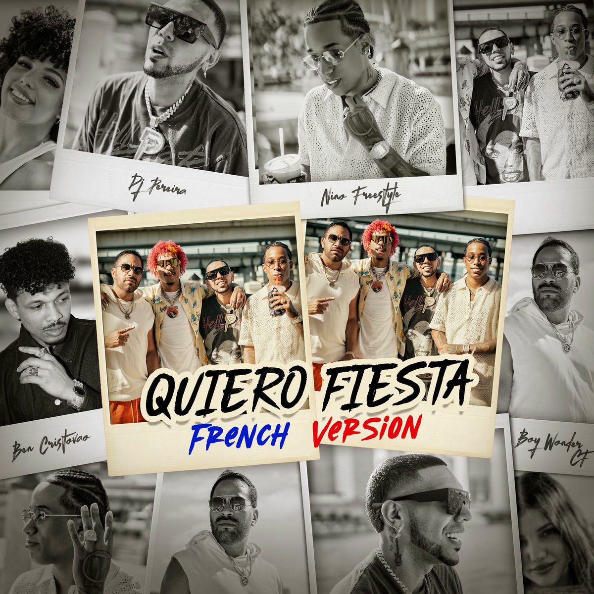 Album cover of QUIERO FIESTA (French version)
