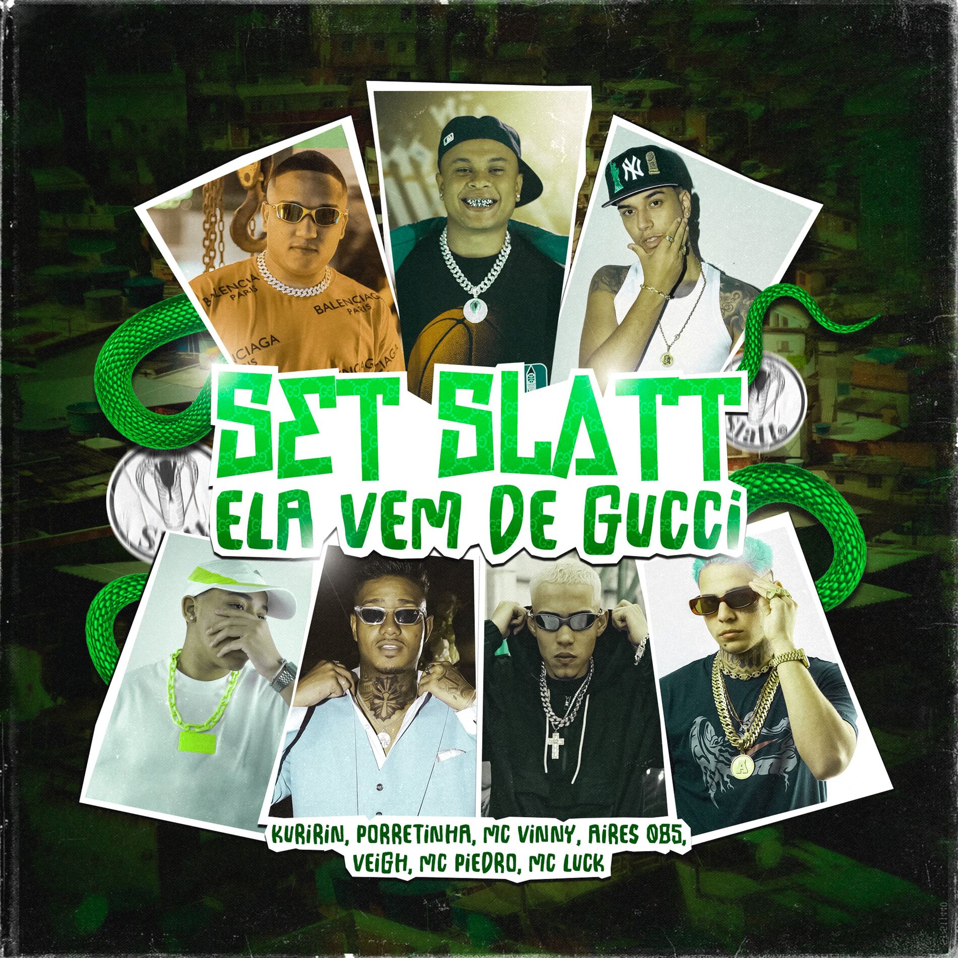 Album cover of Set SLATT - Ela vem de Gucci (feat. Mc Piedro, MC Luck, Porretinha & Aires 085)