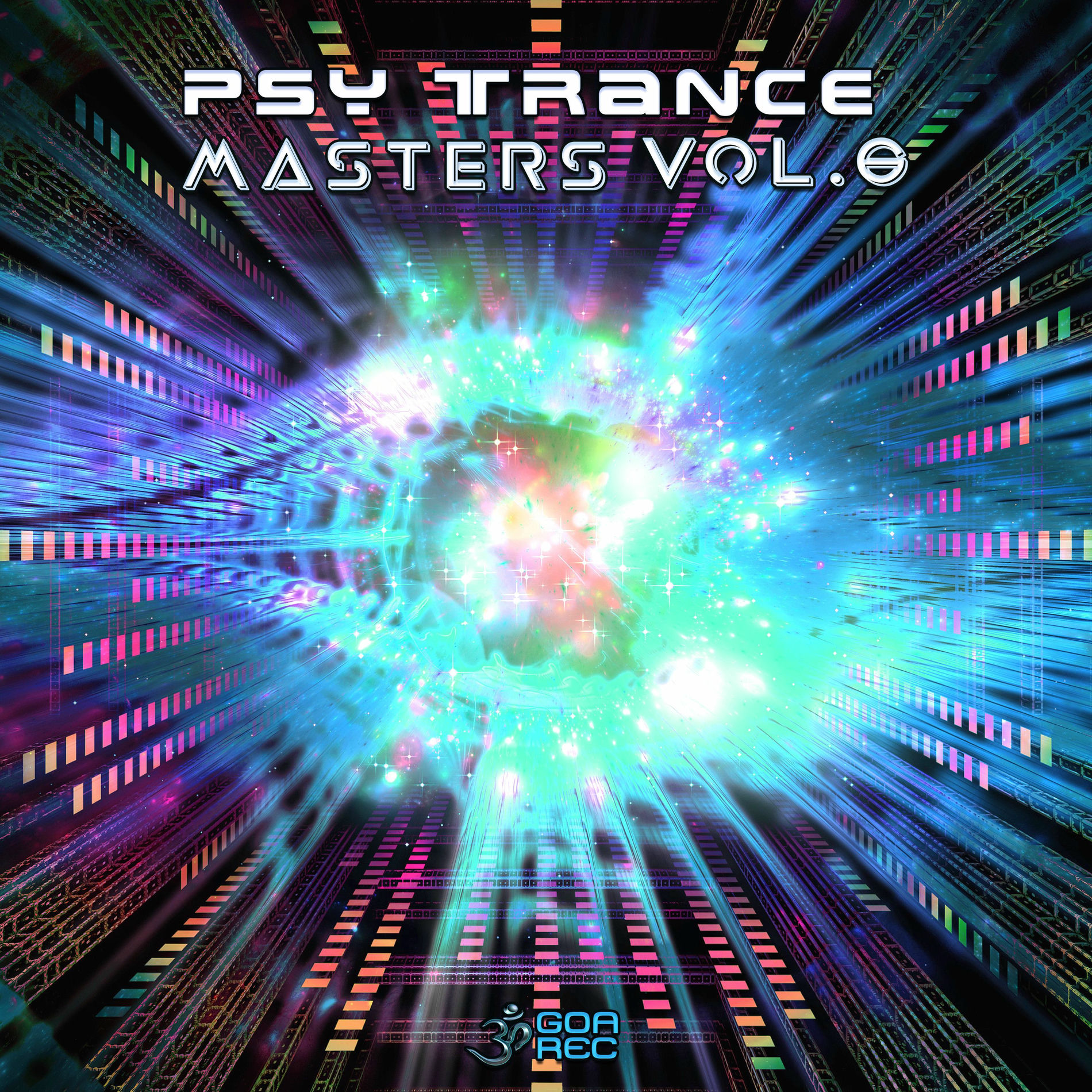 Album cover of Psytrance Masters, Vol. 6 - Best of Psychedelic Full On Goa Trance (Continuous 1Hr DJ Mix)