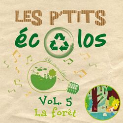 Cover of Les p'tits écolos, vol. 5 (La forêt)
