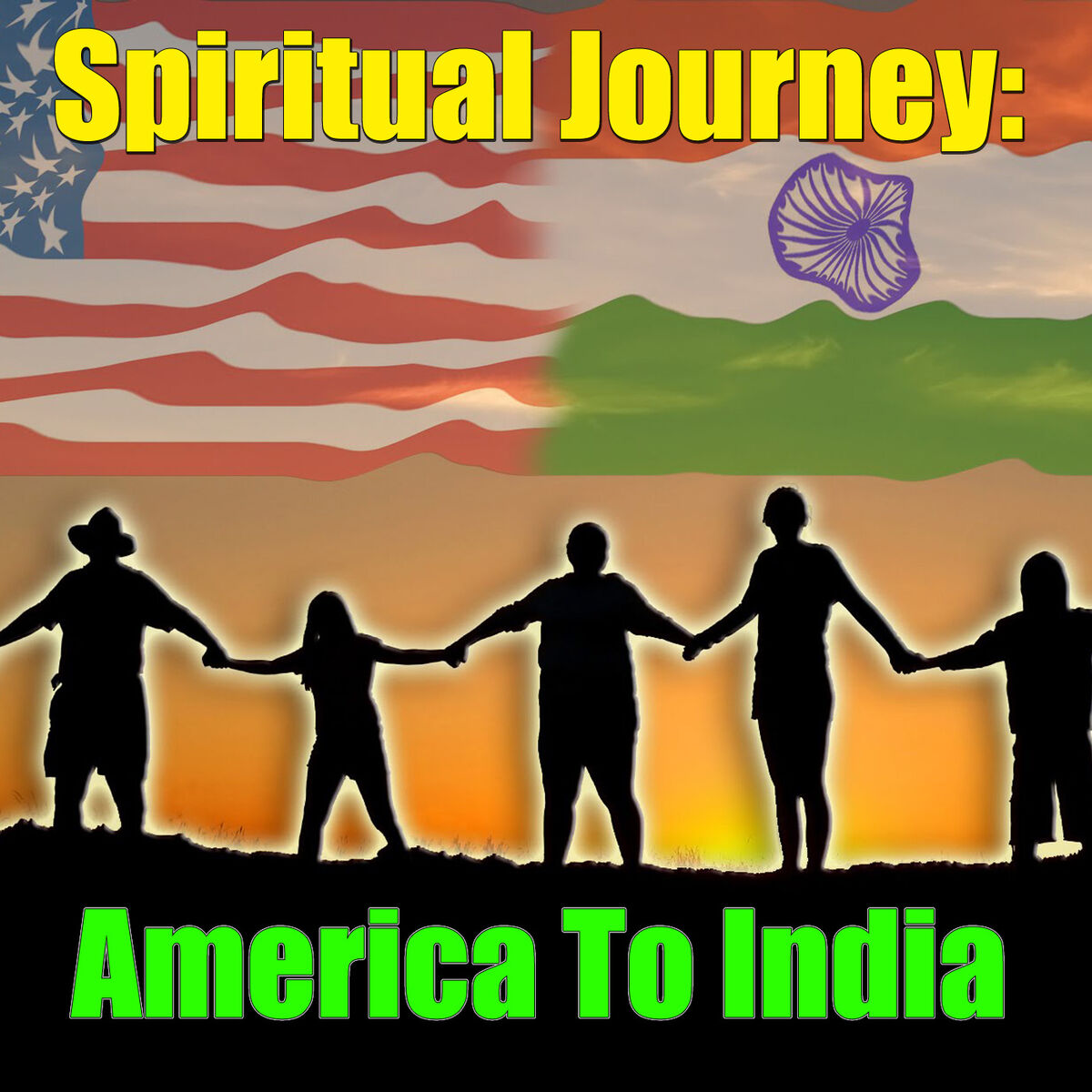 Album cover of Spiritual Jounrey: America To India