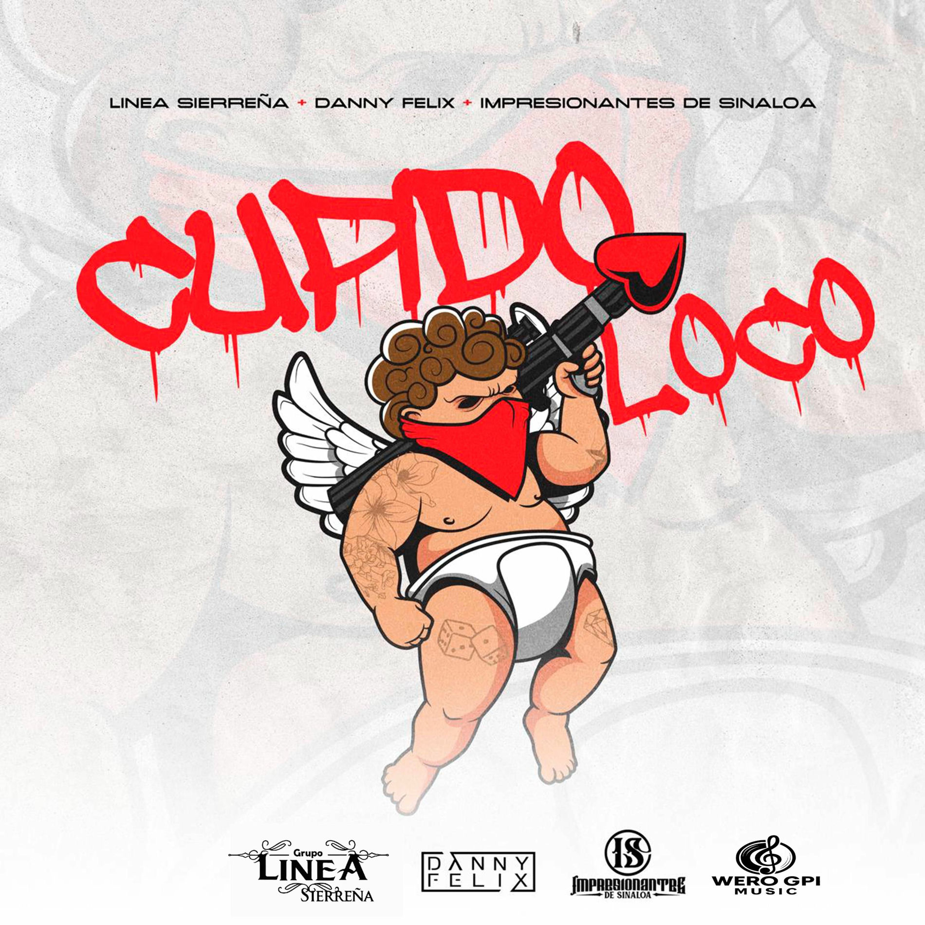 Album cover of Cupido Loco (feat. Impresionantes De Sinaloa & Danny Felix)