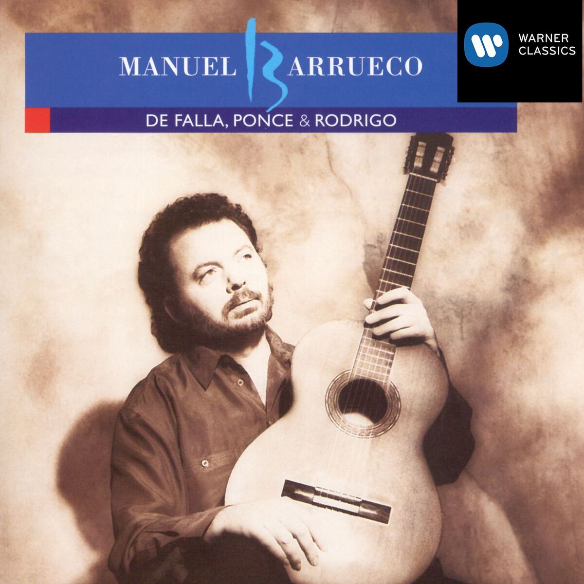 Album cover of Manuel Barrueco Plays De Falla, Ponce & Rodrigo