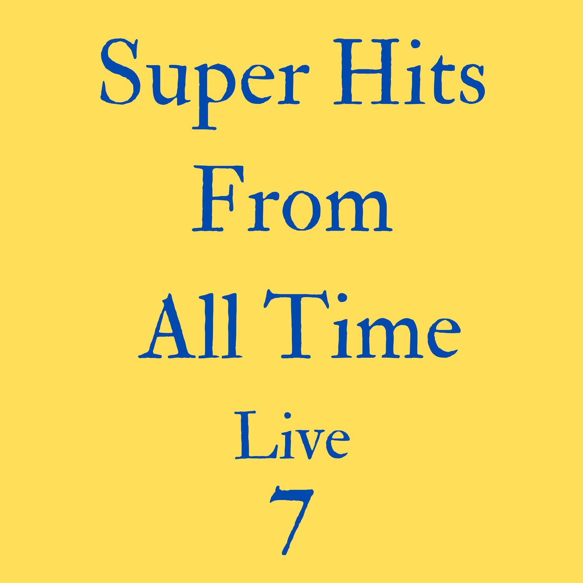 Album cover of New Album 7/10 (Live)
