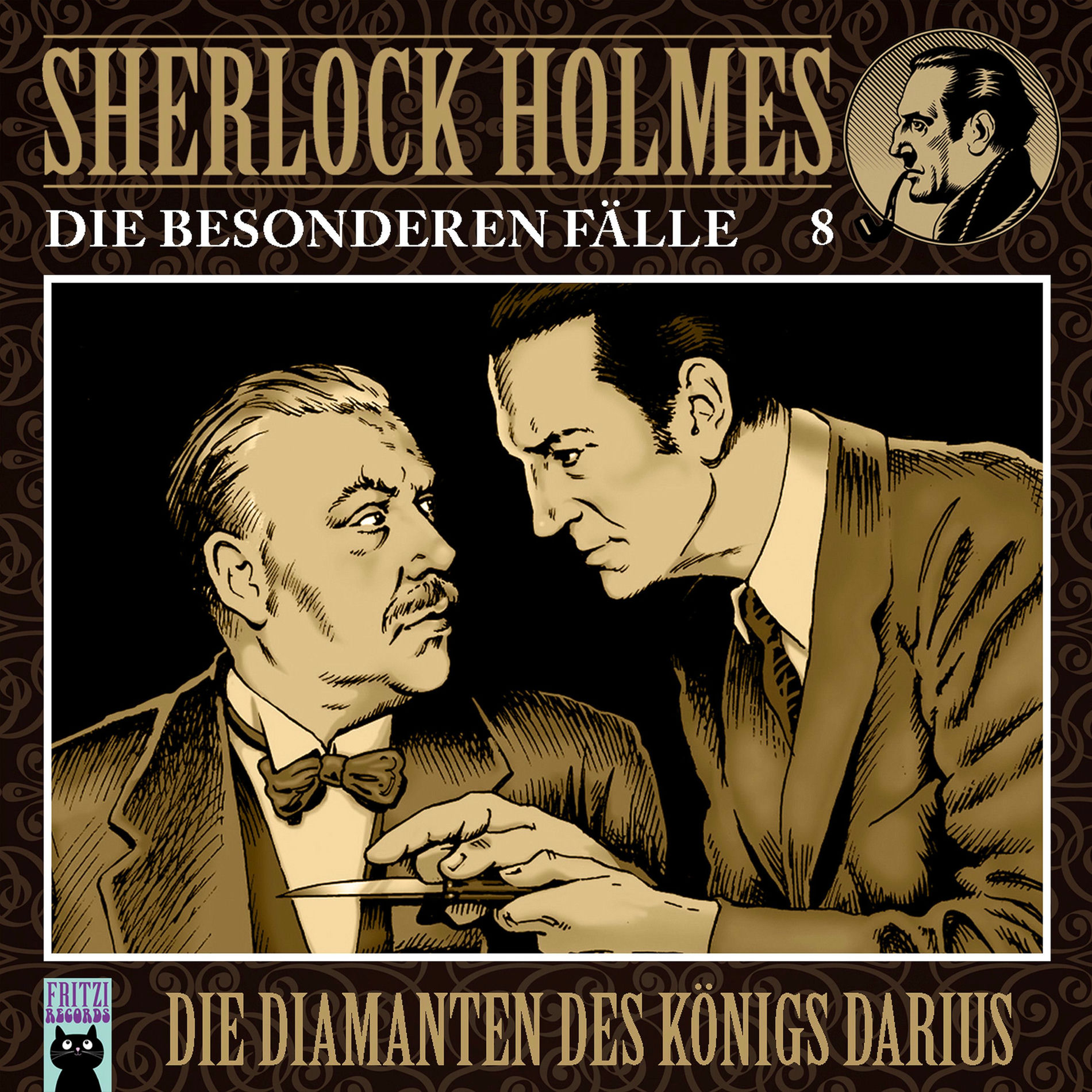 Album cover of Die besonderen Fälle, Folge 8: Die Diamanten des Königs Darius