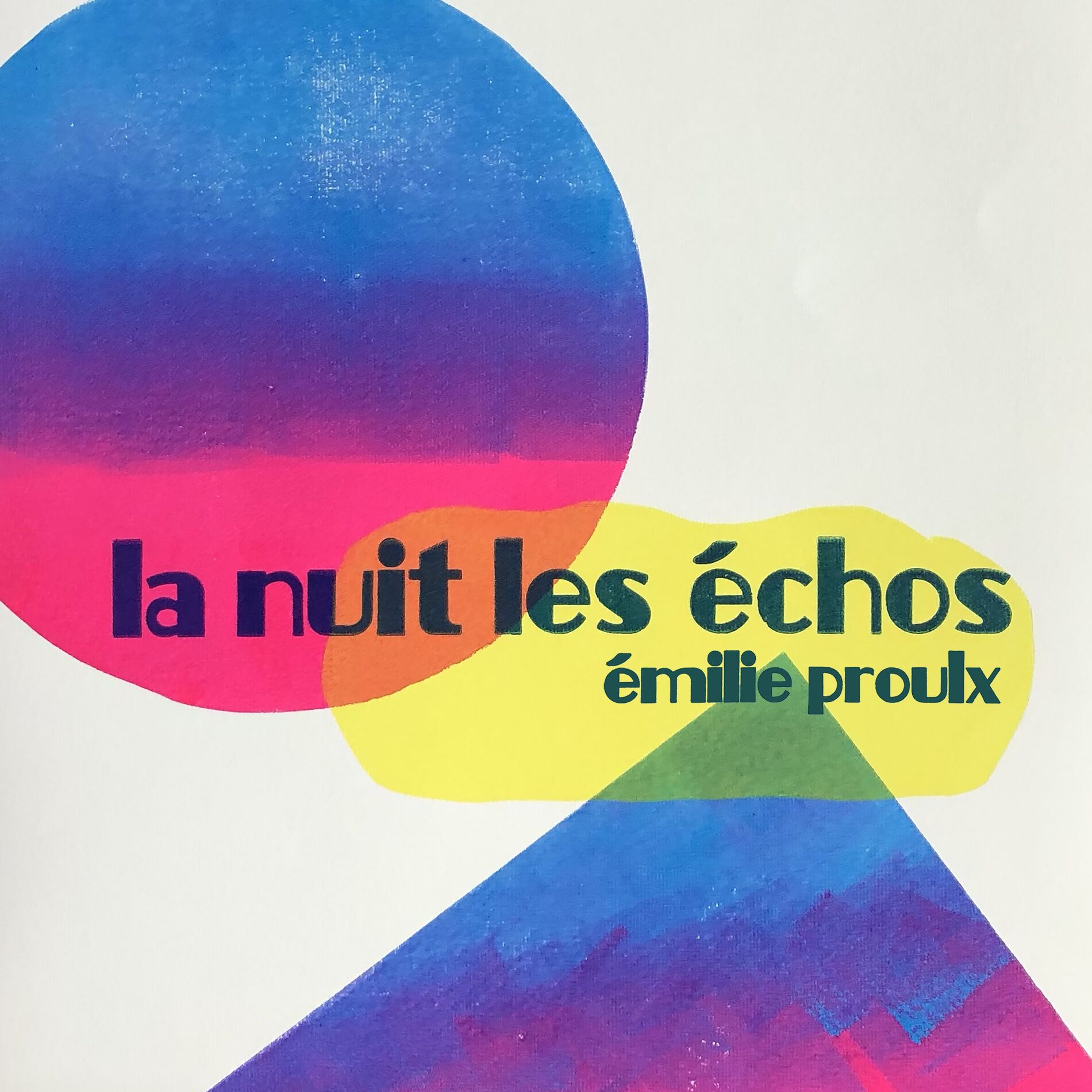 Album cover of La nuit, les échos