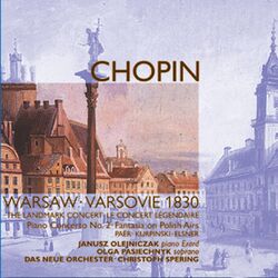 Cover of 1830 Warsaw Concert: Works by Chopin, Kurpinski, Paër & Elsner