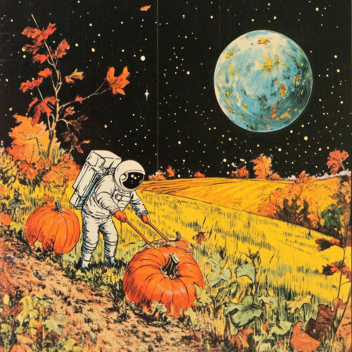 Album cover of Calming Sounds for Pumpkin Carving