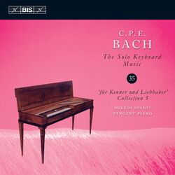 Cover of C.P.E. Bach: The Solo Keyboard Music, Vol. 35