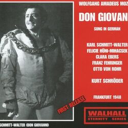 Cover of Mozart: Don Giovanni, K. 527 (Sung in German) [Recorded 1948]