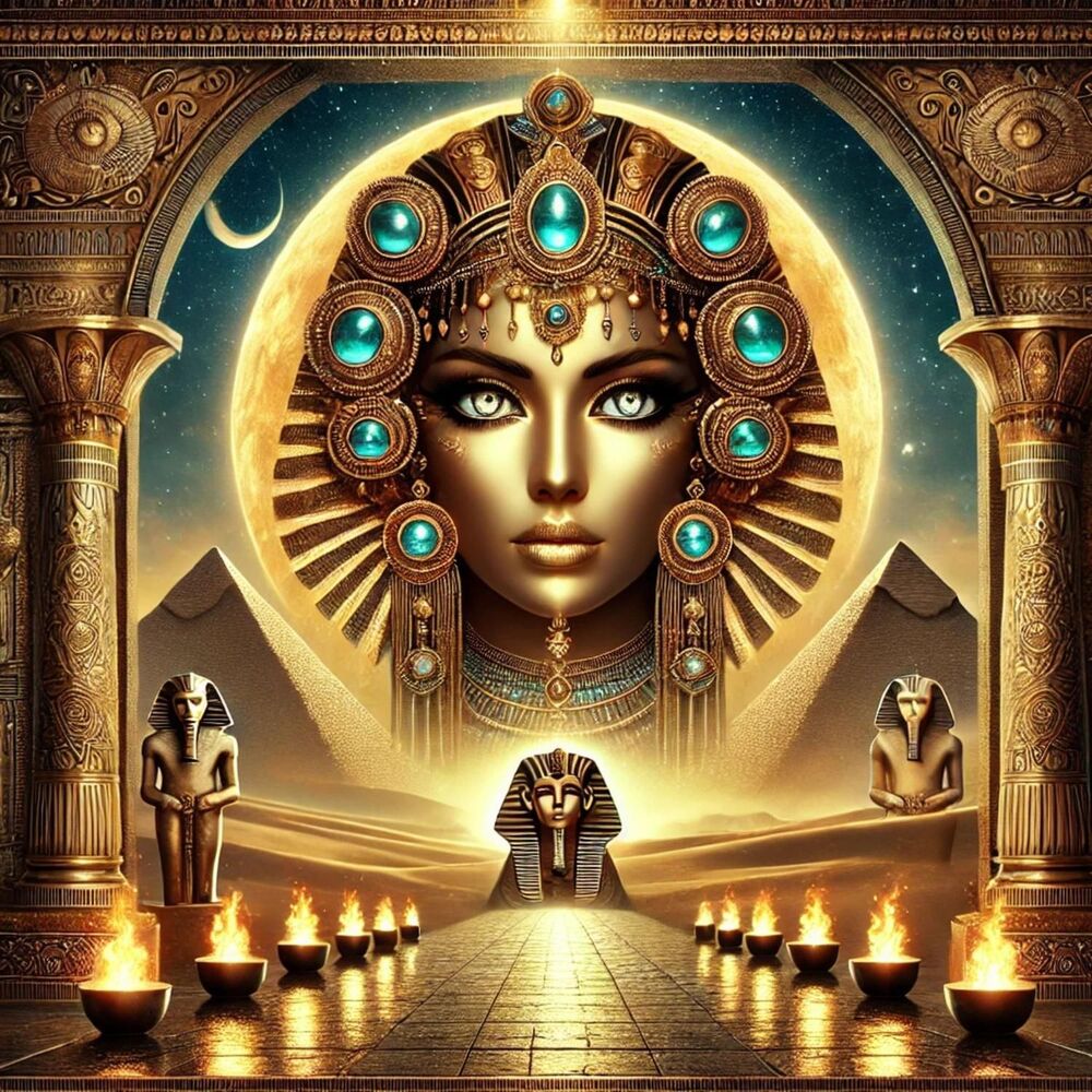 Picture of Whispers of the Arabian Desert Moon