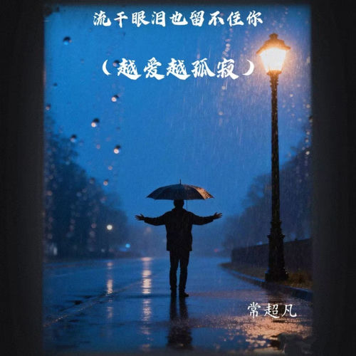 流干眼泪也留不住你 (越爱越孤寂)