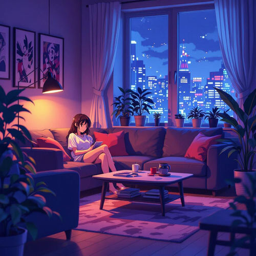 Lofi Late Night Background Calm Beats