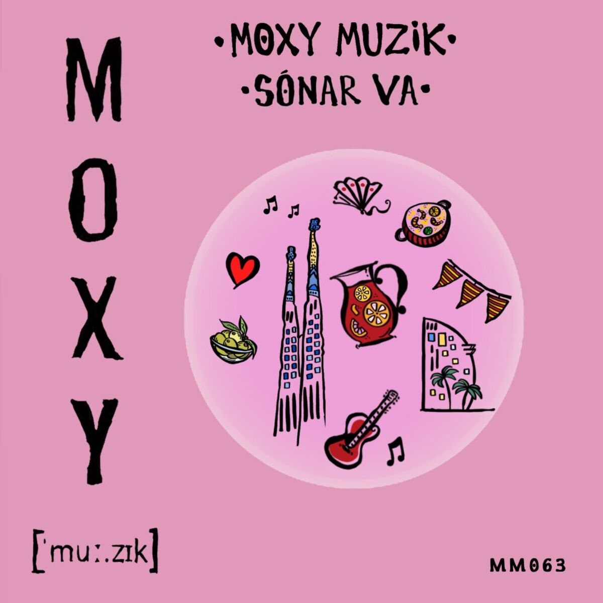 Album cover of Moxy Muzik Sonar VA