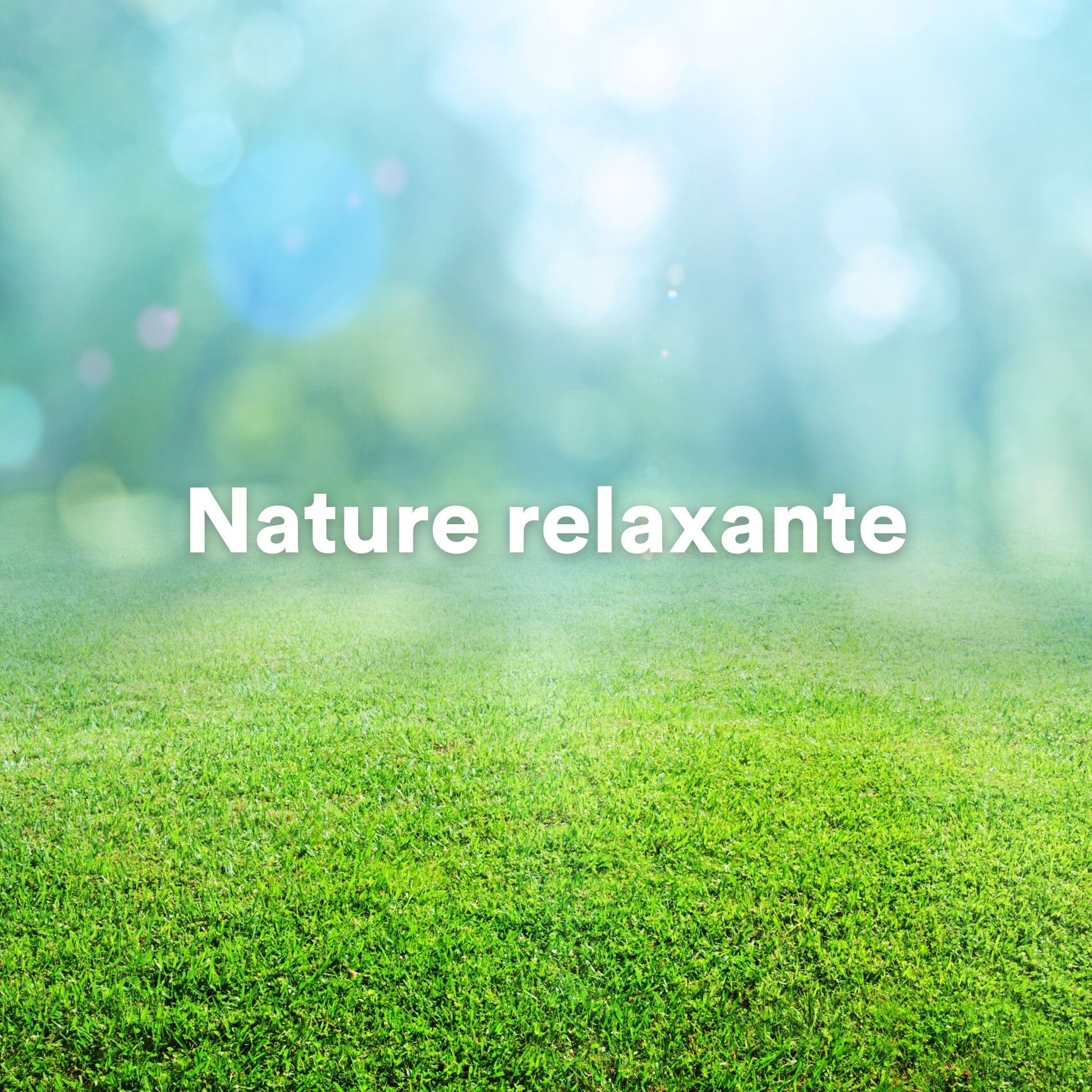 Album cover of Nature relaxante