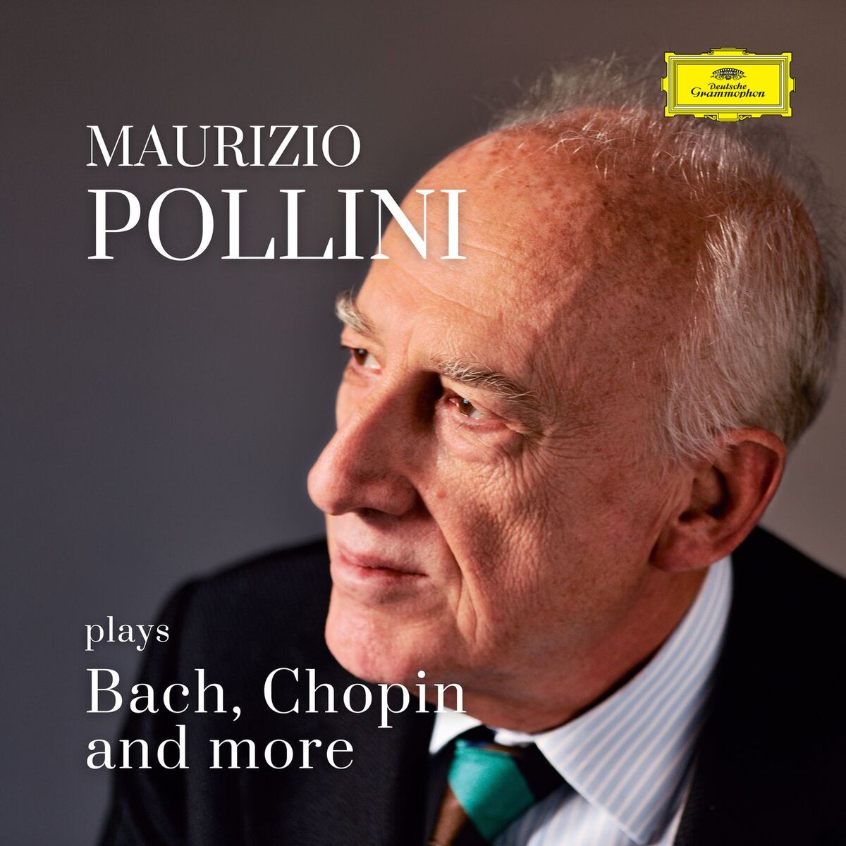Album cover of Pollini plays Bach, Chopin and more